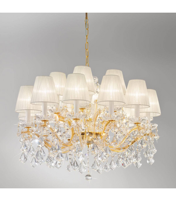 MARIA LOUISE Chandelier 18 lights - 2