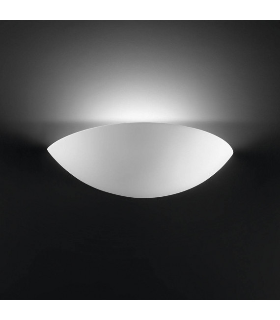 Applique bianco BISQUITTE 1 lampadina