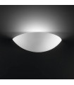 Applique murale BISQUITTE blanc 1 ampoule