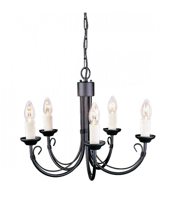 Pendente Chartwell, nero, 2 lampadine