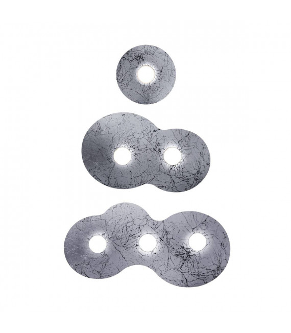 CIRCLE weiße Deckenleuchte 1 Glühbirne