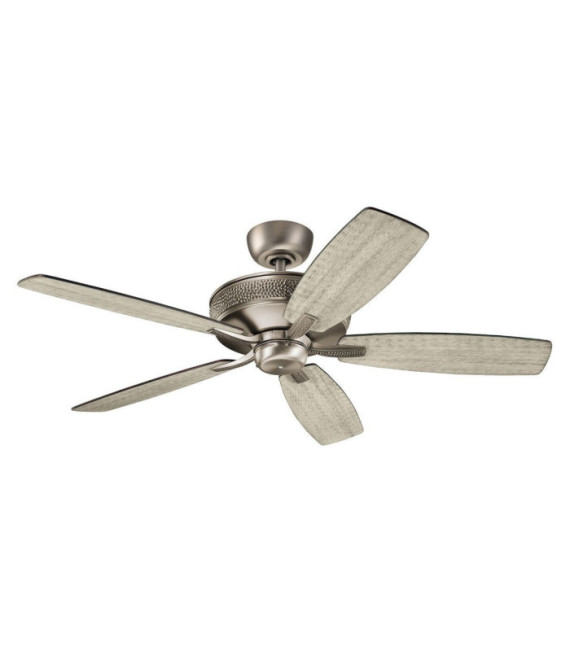 Monarch Fan Steel Antique Burnished Pewter