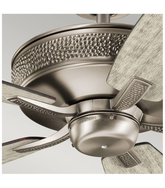Monarch Fan Steel Antique Burnished Pewter