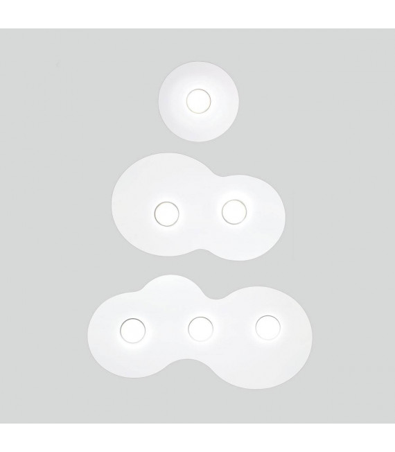 Plafonnier CIRCLE blanc 2 ampoules