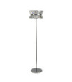 Lampadaire Uptown Acier doux Chrome