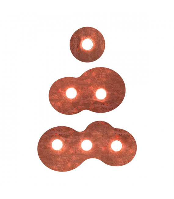 Plafonnier CIRCLE blanc 3 ampoules