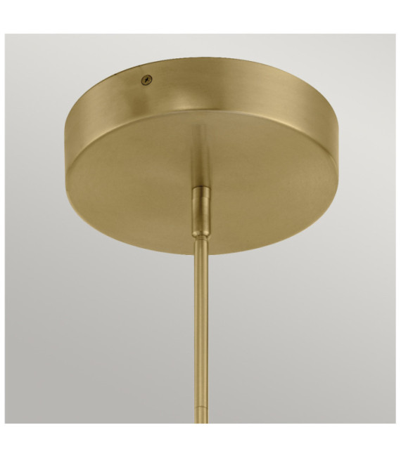 Lampada a sospensione Kichler Alluminio, ferro, guida luce in acrilico trasparente Oro champagne