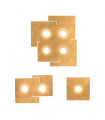 Plafonnier SQUARE blanc 2 ampoules
