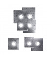 Plafonnier SQUARE blanc 2 ampoules