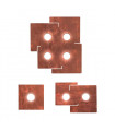 SQUARE Ceiling Light 2 lights - 2