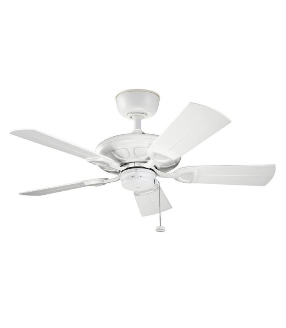 Kevlar Aluminum Fan Matte White