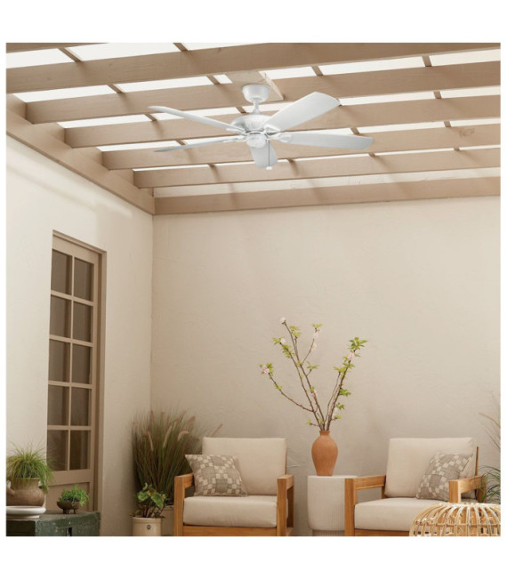 Ventilator aus Kevlar-Aluminium, mattweiß