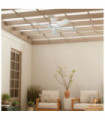 Kevlar Aluminum Fan Matte White