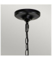 Suspension Capitol Acier Noir