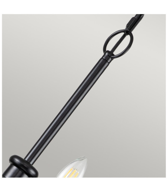 Capitol Suspension Black Steel