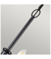 Suspension Capitol Acier Noir