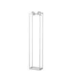 AUDIO White Metal Floor Lamp