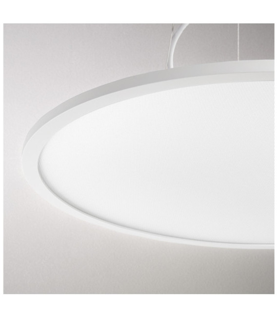 FLY LED-Pendelleuchte Metall, Kunststoff, Aluminium Mattweiß