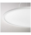 FLY LED pendant light Metal, plastic, aluminum Matt White