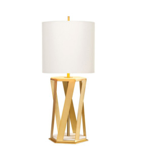 Apollo table lamp Steel Brushed brass