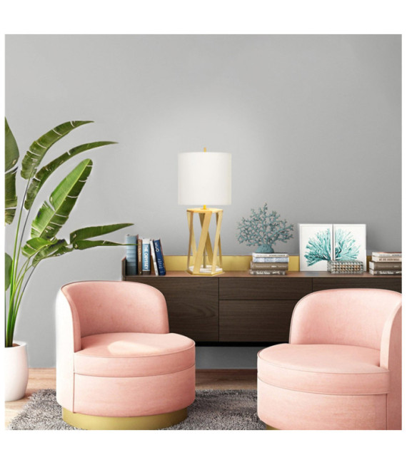 Apollo table lamp Steel Brushed brass