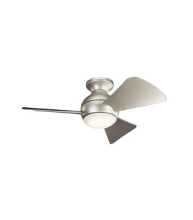 Kichler Silver Fan