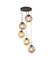 Suspension Punch Acier doux,verre Noir