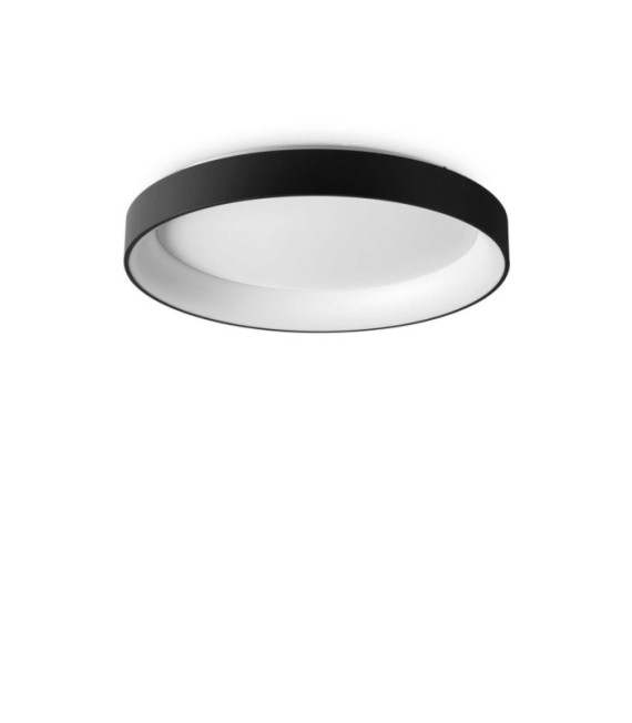 Lámpara de techo LED Ziggy Metal, plástico negro