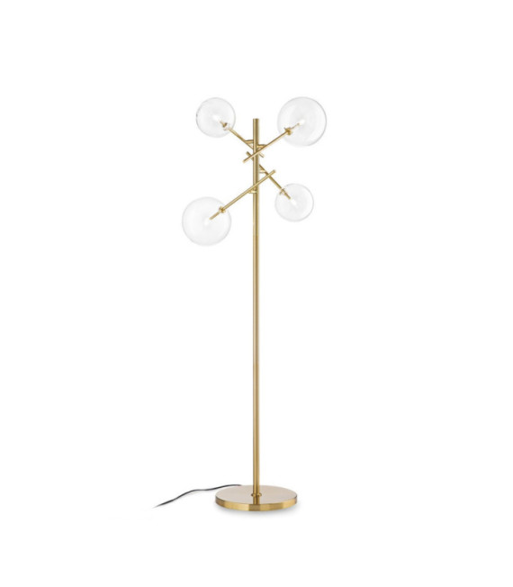 Lampadaire EQUINOXE Verre,Métal Laiton