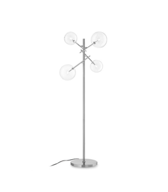 Lampadaire EQUINOXE Verre,Métal Chrome