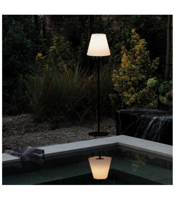Arcadia Gartenpoller Metall, Kunststoff Anthrazitgrau