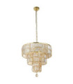 Suspension Empire Acier doux,verre Laiton