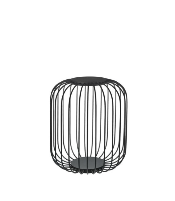 Lámpara de mesa para exterior DJAMBE Metal Negro