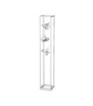 AUDIO White Metal Floor Lamp