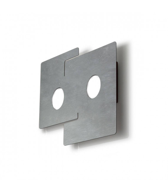 Plafonnier SQUARE blanc 2 ampoules
