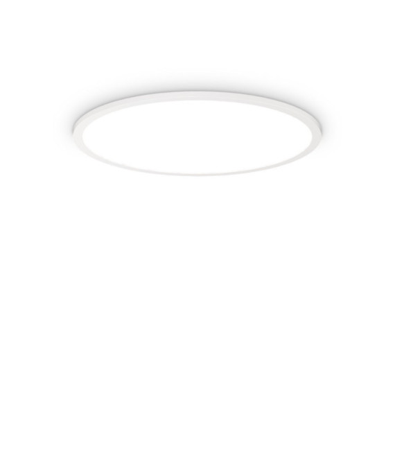 FLY LED ceiling light Metal, plastic, aluminum Matt White