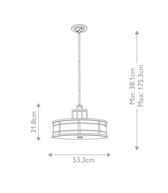 Suspension Fusion Verre Opale,Acier Laiton naturel peint
