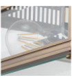 Plafonnier extérieur Holborn Verre transparent,laiton massif Bronze foncé