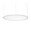 Orbit LED Pendant Light Metal White