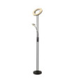 Mother Floor Lamp, Mild Steel, Black Acrylic