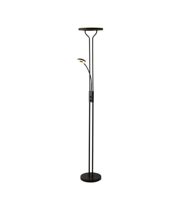 Lampadaire Mother, Acier doux,acrylique Noir