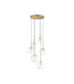 Equinoxe Pendant Lamp Metal Brass