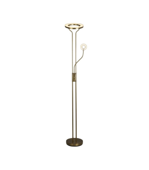 Mother Floor Lamp, Mild Steel, Acrylic Brass
