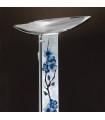 Lampadaire design DELPHI chrome 2 ampoules