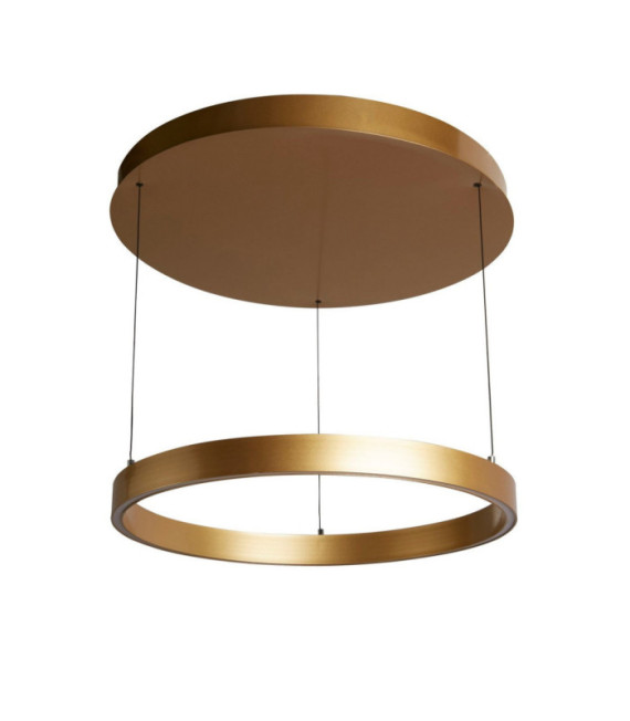 Layla LED pendant light Mild steel, aluminum Gold