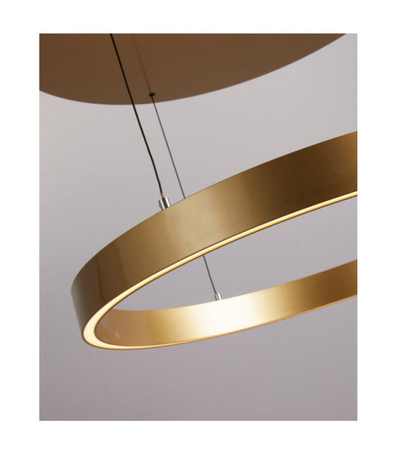 Lámpara colgante LED Layla Acero dulce, aluminio Oro
