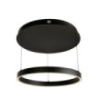 Suspension LED Layla Acier doux,aluminium Noir