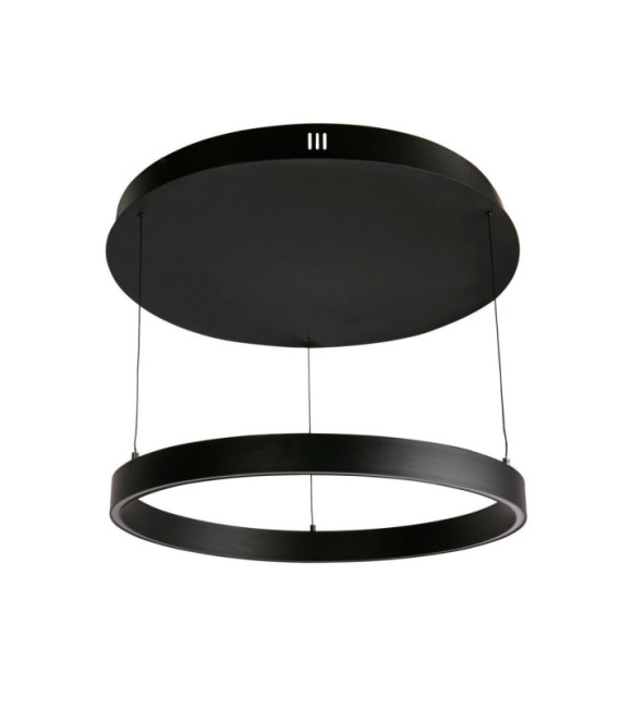 Lámpara colgante LED Layla Acero dulce, aluminio Negro