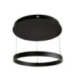 Suspension LED Layla Acier doux,aluminium Noir