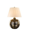 Lampe de table Ottoman Porcelaine Bronze Métallisé